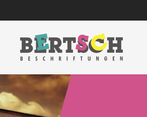 Bertsch Beschriftungen